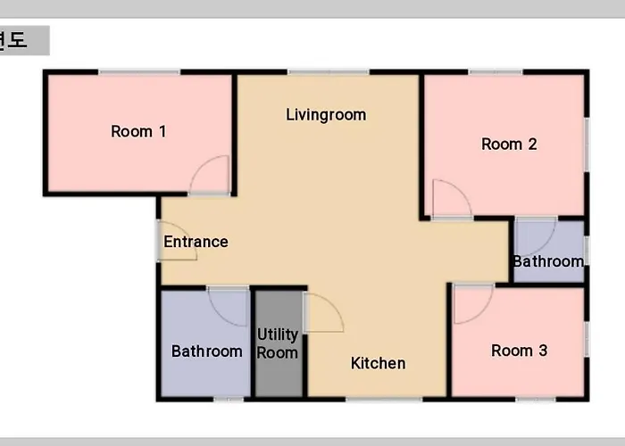 김포공항ㆍ까치산역ㆍ최대11명ㆍ3룸화2ㆍ각방에어컨ㆍ2층독채 Apartment